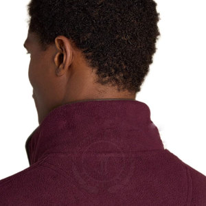 Chaqueta Ligera de Invierno para Hombre, Talla Grande, con Cierre de Cremallera de un Cuarto, Logotipo Frontal, Mezcla de Algodón de Alta Calidad, Ecológica y Transpirable - Product Image 5