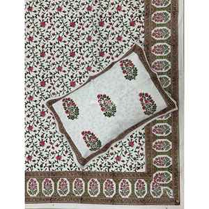 Sábanas y Fundas de Almohada de Algodón King-Size con Estampado Artesanal, Transpirables, de Material PP, Estilo Liso, para Uso Hotelero - Product Image 1