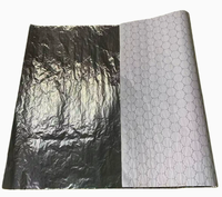 Feuilles d'aluminium nid d'abeille pour emballage de burgers, papier isolant de qualité alimentaire FDA pour sandwichs et fast-foods, feuilles anti-graisse thermoscellables