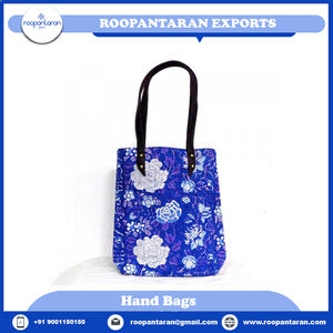 Nouveauté Sacs à main pour femmes Luxe élégant Sac à main fait à la main avec soin Fabriqué avec de l'impression à la main sur bloc en vente au prix le plus bas - Product Image 4