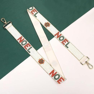 Handmade Stylish Seed Beaded Strap for Bag New Introducing TEAM <b>BRIDE</b> Beaded Belt Adjustable Durable - Product Image 5