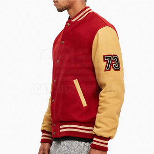 แจ็กเก็ตเลตเตอร์แมนสำหรับผู้ชายแจ็กเก็ตเลตเตอร์แมนขนาดผู้ใหญ่ - Product Image 3