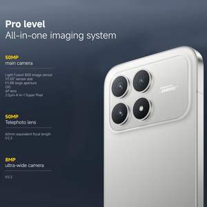 Teléfono Inteligente POCO F8 Pro 5G, Pantalla FHD de 6.9 Pulgadas, Octa Core, 12 GB de RAM, 512 GB de Almacenamiento, Negro, Nuevo, Doble SIM, Resistente al Agua, CDMA, Android 14 - Product Image 5