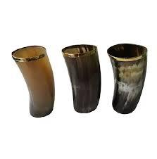 Vaso de chupito de cuerno vikingo pulido elegante, Copa artesanal de calidad superior para cerveza o whisky - Product Image 6