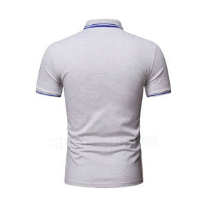 Camisa de Golf Personalizada de Alta Calidad para Hombre, Hecha en Pakistán, Tejido de Punto de Poliéster/Algodón, Transpirable, Diseño Sólido - Product Image 3