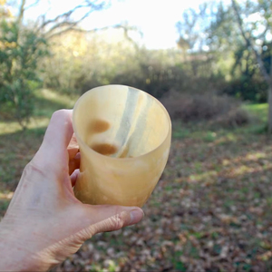 Drinking Horn Glass <b>Cup</b> <b>Viking</b> Eco-Friendly High Quality - Product Image 1