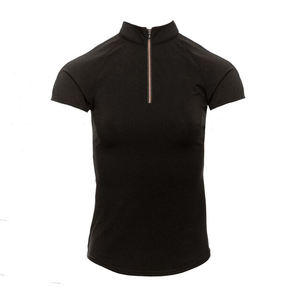 Camisetas de equitación de algodón personalizadas para mujeres, camisas ecuestres OEM, proveedor de ropa de estilo occidental para entrenadores y jinetes - Product Image 3