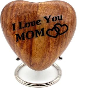 Urne de crémation en bois pour homme et femme adulte, rangement des cendres humaines, nouvelle collection - Product Image 4