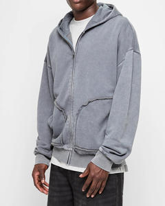 Sudadera con capucha personalizada para hombre al por mayor logotipo personalizado bordado impresión de alta calidad ODM/OEM al por mayor tamaño canguro nuevo estilo - Product Image 5