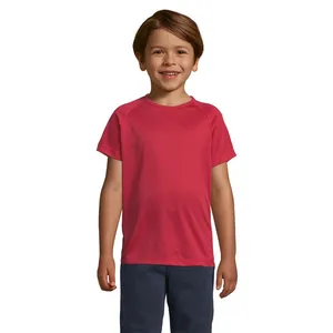 Sporty <b>Kids</b> 140g <b>T</b>-<b>Shirt</b> for Sports Merchandise Promotional <b>T</b>-<b>Shirts</b> - Product Image 3