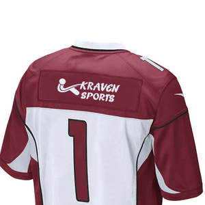 Uniforme de Fútbol Americano de Primera Calidad, Diseño de Impresión por Sublimación Personalizado, Estilo de Cuello en V - Product Image 3
