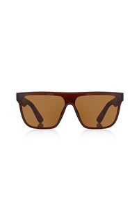 Gafas de sol unisex marrón brillante 2007 - Product Image 1