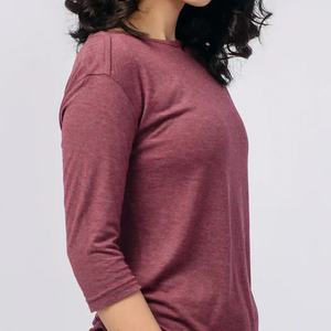 T-shirts pour femmes de style vierge à manches courtes de couleur unie de haute qualité/T-shirts pour femmes à la mode avec logo personnalisé OEM - Product Image 6