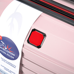 3pcs Set <strong>Customization</strong> Trolley Suitcase ABS Hard Shell <strong>Luggage</strong> Manufacturer Expandable Iron Handle Maletas De Viaje Valija - Product Image 3
