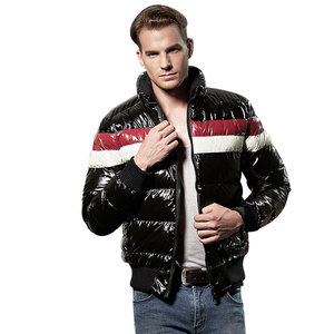 Veste d'hiver imperméable pour homme en gros, vêtements d'extérieur, logo personnalisé, broderie, veste à bulles, manteau - Product Image 1