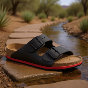 For Arizona Super Grip Gr.39 Birko Flor Water <b>Booties</b> in Schwarz ISO 20347 Compliant for BIRKENSTOCK Sandals - Product Image 3