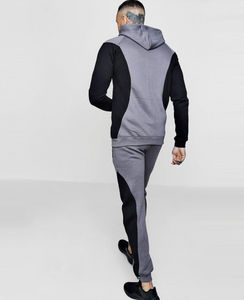 El más nuevo traje de sudor personalizado para hombres, conjunto deportivo para correr, chándal de tela suave al por mayor para hombres - Product Image 6