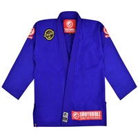 Uniforme de Jiu Jitsu Personalizado de Alta Calidad en Poliéster/Algodón, Ligero, Transpirable, Elástico, Resistente al Encogimiento, de Secado Rápido, con Logotipo Frontal