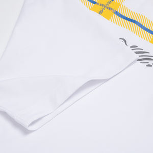 Aristino Chemise de golf pour homme 92% Polyester 8% Spandex à manches courtes Smart Casual Imprimé Motif Bouton avant 200g Dos - Product Image 3