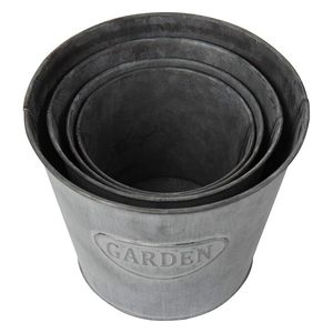 Metal rústico El arte de plantar Elegir La maceta perfecta De La maceta al paraíso: Explorando el mundo de las macetas - Product Image 1