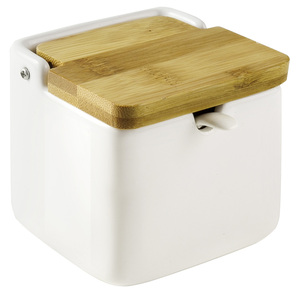 Salière/Secoueur en céramique avec cuillère 350 ml (Ibili 714800) - Product Image 1