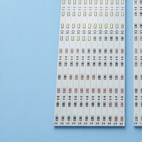 Carte de circuit imprimé en aluminium pour LED, carte de commande LED personnalisée pour l'éclairage