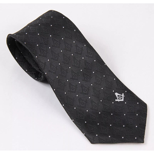 Masonic Regalia Silk <b>Neck</b> <b>Tie</b> with Square Compass G High Quality Custom Made Eco-Friendly Formal Men's <b>Tie</b> - Product Image 2