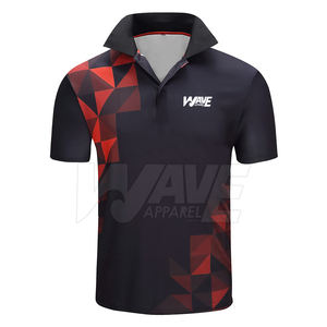 Meilleures ventes T-shirts polo légers 100% coton pour hommes Dernière conception Motif solide Vente en ligne - Product Image 1