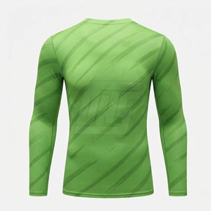 Chemises de compression athlétiques pour hommes, manches longues, entraînement sportif, course à pied, gym, fitness, vêtements de sport respirants, haut de performance - Product Image 2