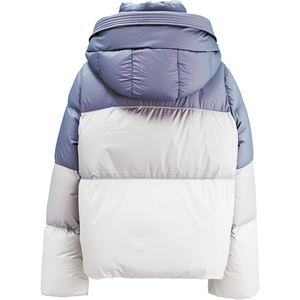 แจ็กเก็ตขนเป็ดขนาดใหญ่พิเศษของผู้หญิงพร้อมกระดุมปิดมีฮู้ดระบายอากาศออกแบบสำหรับฤดูหนาวสวมใส่ทุกวัน - Product Image 4