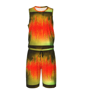 Ensemble de maillots de basket-ball à impression par sublimation personnalisée à la mode nouveau Style Bsci Polyester vêtements de sport pour hommes grande taille Option - Product Image 3