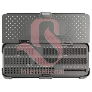 Juego de Placas y Tornillos de Bloqueo Ortopédicos Manuales de Acero Inoxidable BISONS al por Mayor de 2.7/3.5 mm con Caja de Instrumentos Quirúrgicos - Product Image 2