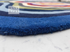 High Quality Hand-Tufted Modern Persian Rug Solid Color Wool <b>Material</b> Customizable Size & Shape Non-Slip Washable - Product Image 3