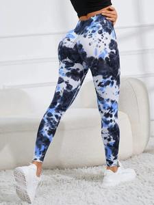Leggings estampados en 3D de primera calidad para mujer 2025 Scrunch Butt Yoga Legging personalizar Spandex Nylon Gym Leggings - Product Image 6
