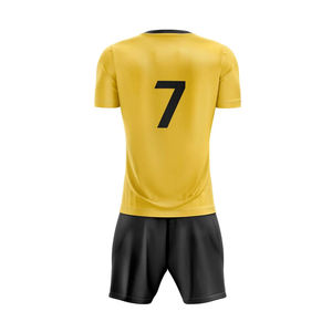 Uniforme de fútbol transpirable y de secado rápido para ropa de equipo 2025 Uniforme de fútbol hecho a medida de nuevo diseño en MOQ bajo - Product Image 3