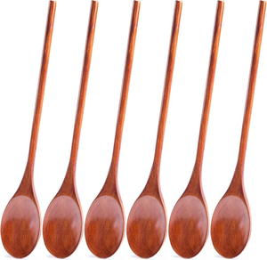 Wood Dessert Spoon Multi-Purpose Modern Luxury <b>Mirror</b> Polish Dishwasher Safe Eco-Friendly Wholesale Supplier - Product Image 6