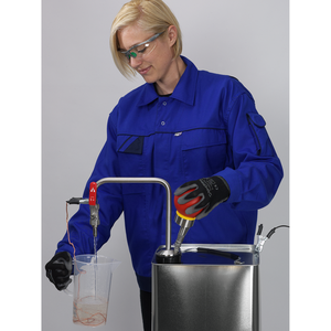 Pompe à solvant manuelle pour bidons en aluminium, équipement de transfert de produits chimiques et d'huiles Burkle GmbH - Product Image 2