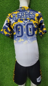 New Design Breathable Baseball Softball Uniform <b>Sets</b> Custom Colors Team Names Quick Dry Anti-Bacterial Unisex Adult Sportswear - Product Image 3