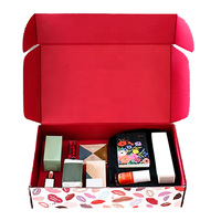 Cajas de cartón corrugado impresas personalizadas al por mayor, prendas de vestir y ropa interior, embalaje, envío de cartón, correo para calcetines