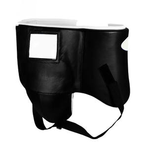 Protège-aine en cuir véritable, fabrication sur mesure, marque personnalisée, best-seller, équipement de boxe renforcé, protège-aine cousus - Product Image 2