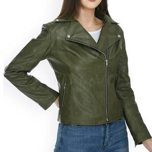 Ropa de calle Moda Mujer Ropa de cuero Ropa de mujer Chaqueta Chaquetas de talla grande Ropa de mujer - Product Image 3