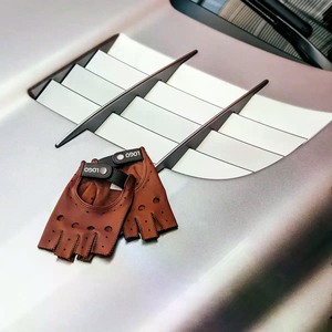 Nouveauté Gants de conduite en cuir d'agneau ajustés pour hommes Logo personnalisé Prix raisonnables Design personnalisé pour la moto - Product Image 4