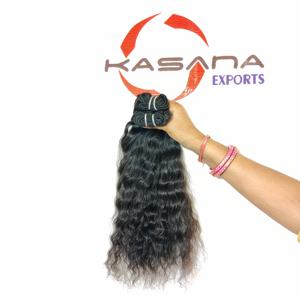 100% Natural Virgin Cutícula alineada Indian Raw Hair Black Women's 100% HD Incluye Wave Curl Loose Deep Extensiones de cabello humano - Product Image 3