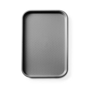 Plateau alimentaire promotionnel en polypropylène noir GN 1/1 AmerBox 530x325x(H)20mm - Product Image 1