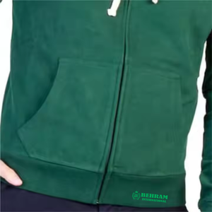 Sweat à capuche unisexe avec logo personnalisé, haute qualité, 100% coton molletonné/éponge française, séchage rapide, respirant, streetwear vintage, personnalisé - Product Image 3