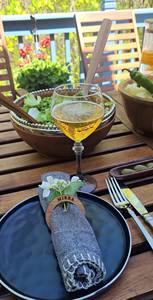 Anneaux de serviette à la mode bois fini écologique Table à dîner décoratif fait à la main décor de Table Double finition acacia décor de Table en bois - Product Image 5