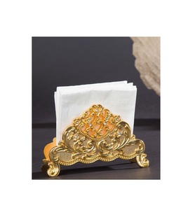 ที่ใส่กระดาษชำระโลหะดีไซน์กะทัดรัดพร้อมงานศิลปะนูนแบบพรีเมี่ยมสำหรับบ้านร่วมสมัยและการตกแต่งภายในที่เรียบง่าย - Product Image 1