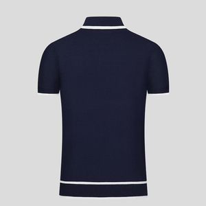 Uniforme personnalisé de haute qualité, polo de golf pour homme en coton/polyester avec logo brodé - Product Image 2