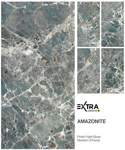 กระเบื้องพอร์ซเลนพรีเมียมเคลือบเงาสูง รุ่นอเมซอนไนต์ - Product Image 1