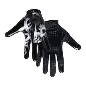Gants de football en cuir synthétique respirant de haute qualité, adhérence personnalisée, design américain, imperméables, écran tactile, extérieur - Product Image 3